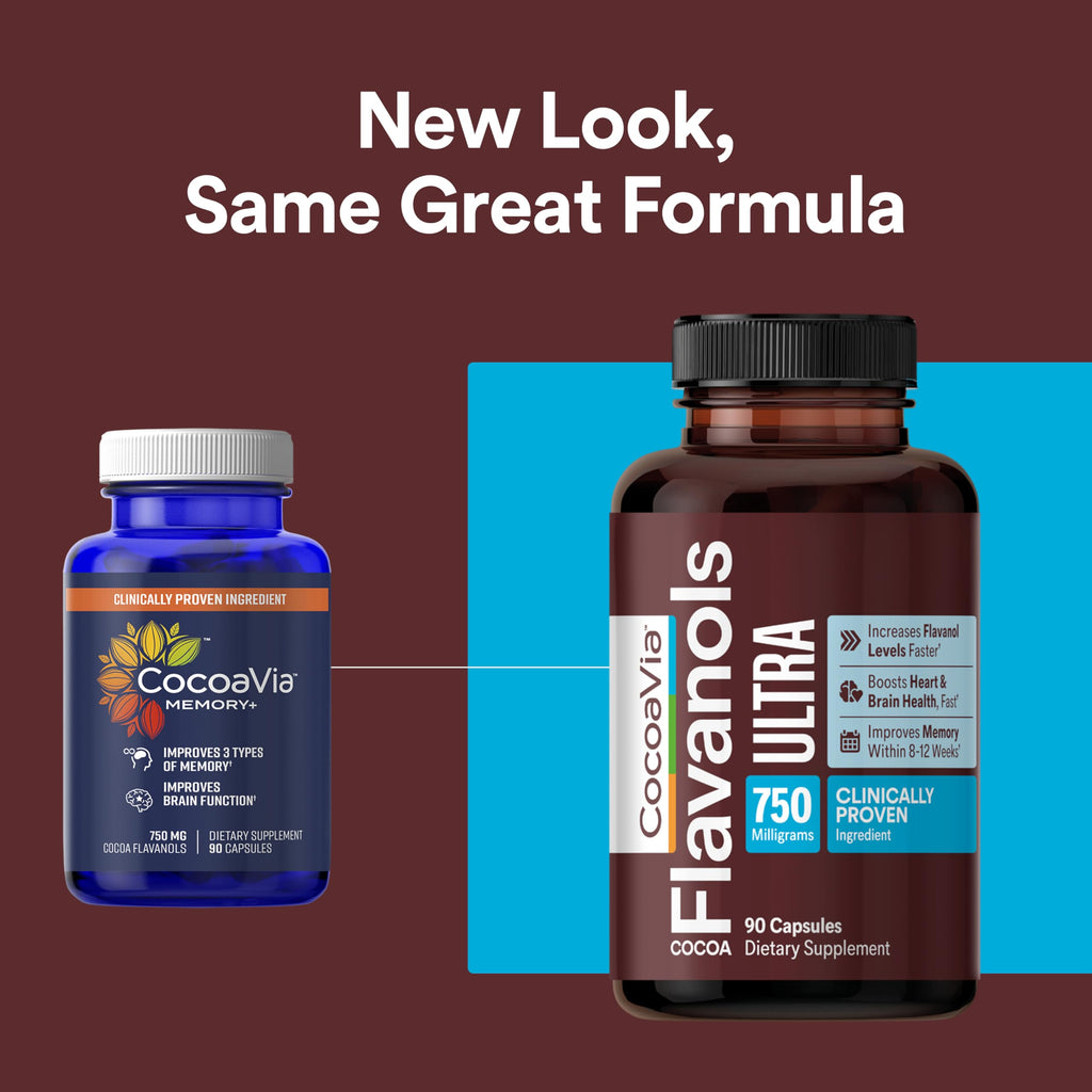 750mg Cocoa Flavanols Vegan Gluten-Free Cocoa S287037