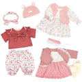 20-22 Inch Reborn Baby Doll Clothes & Accessories Set E217988