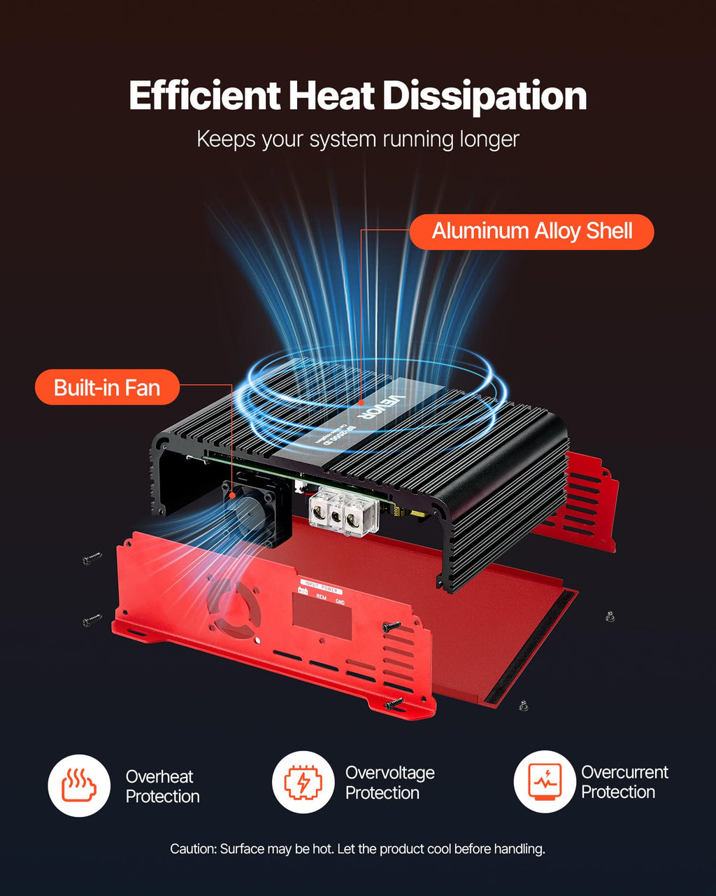 1-Channel Class D Car Audio Amplifier M73960