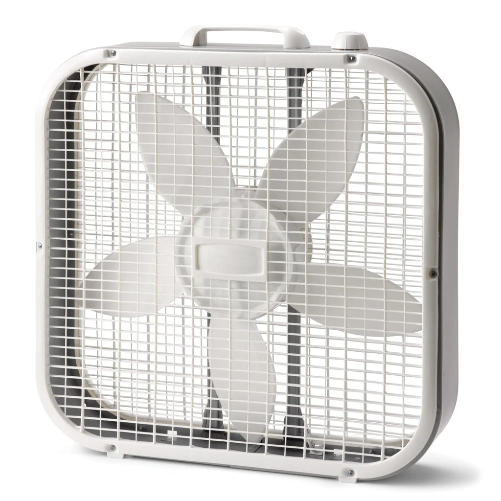 20 Inch 3 Speed White Box Fan D752