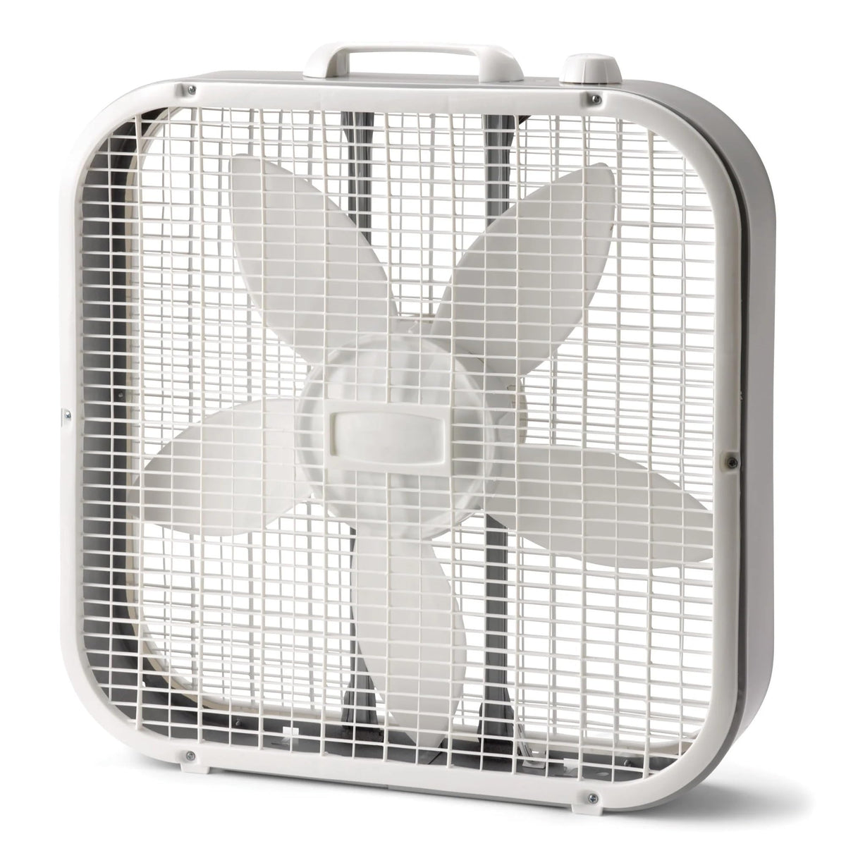 20 Inch 3 Speed White Box Fan D752