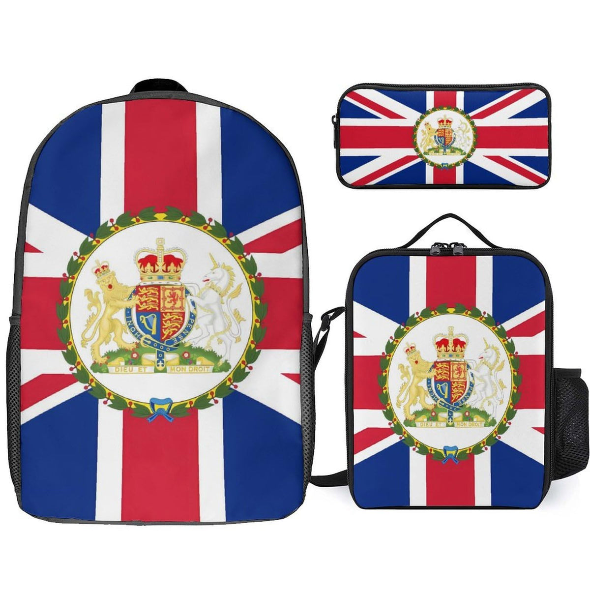 Backpack with Lunch Box Pencil Case Z199