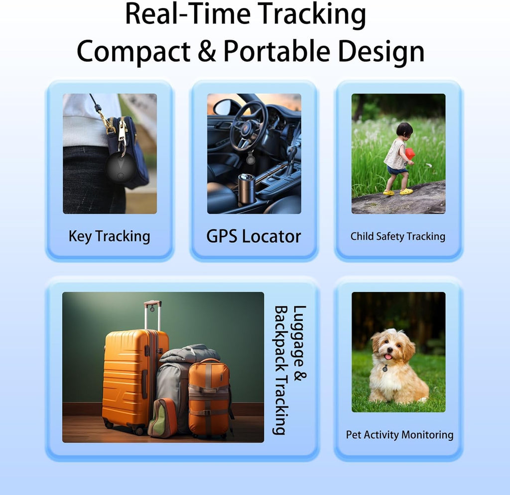 GPS Tracker for Dogs, Smart Collar with Real-Time Locator with Holder U867121