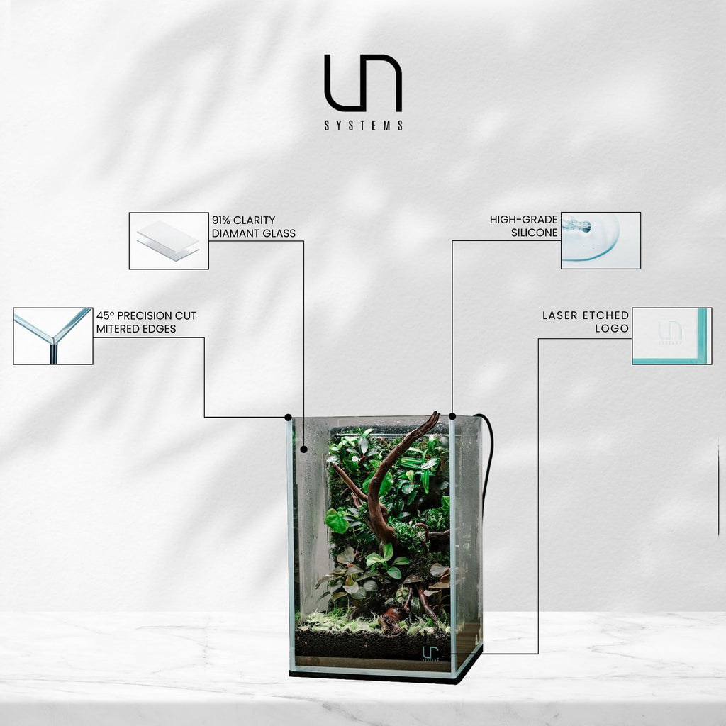 Ultra Clear Rimless Low Iron Glass Aquarium P937