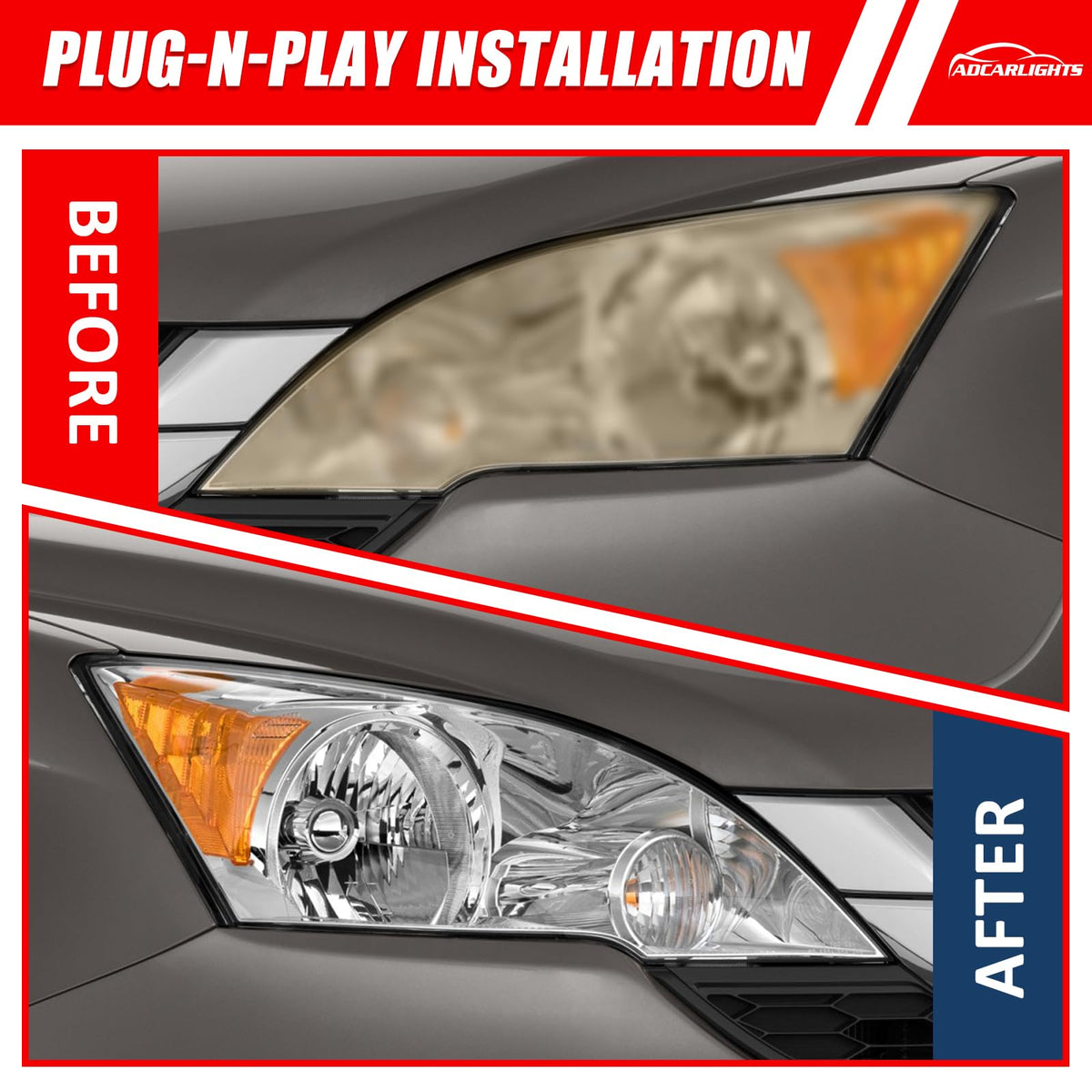 Honda Cr-V Halogen Headlight Z297730