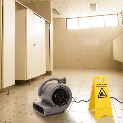 1/2 HP 2950 CFM Stackable Air Mover Floor Blower Fan, Grey J4151