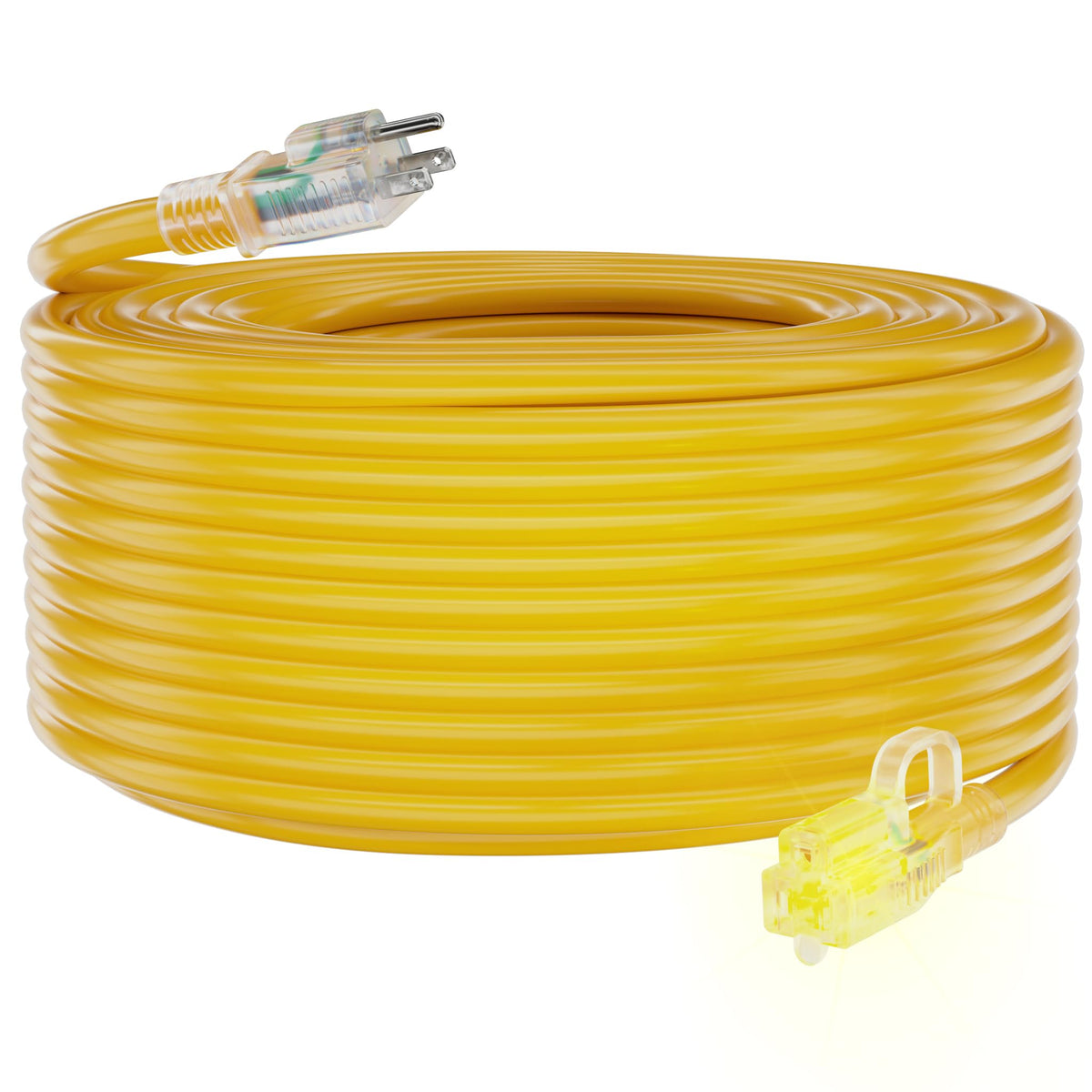 12/3 Gauge Heavy Duty Outdoor Extension Cord 100 FT Waterproof K640