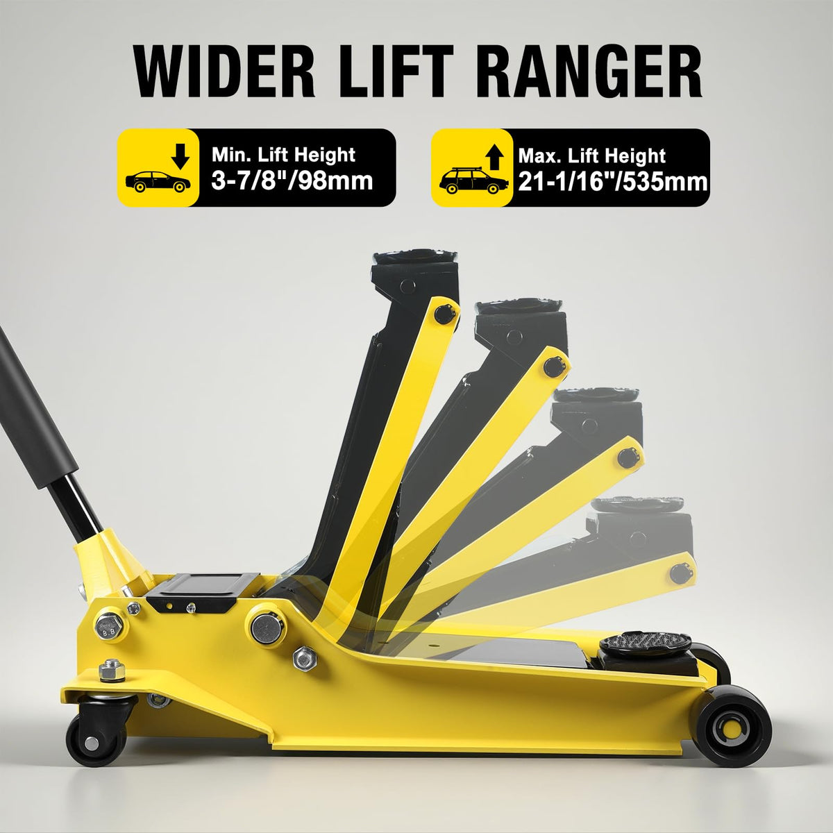 3.5 Ton Low Profile Hydraulic Floor Jack M366862