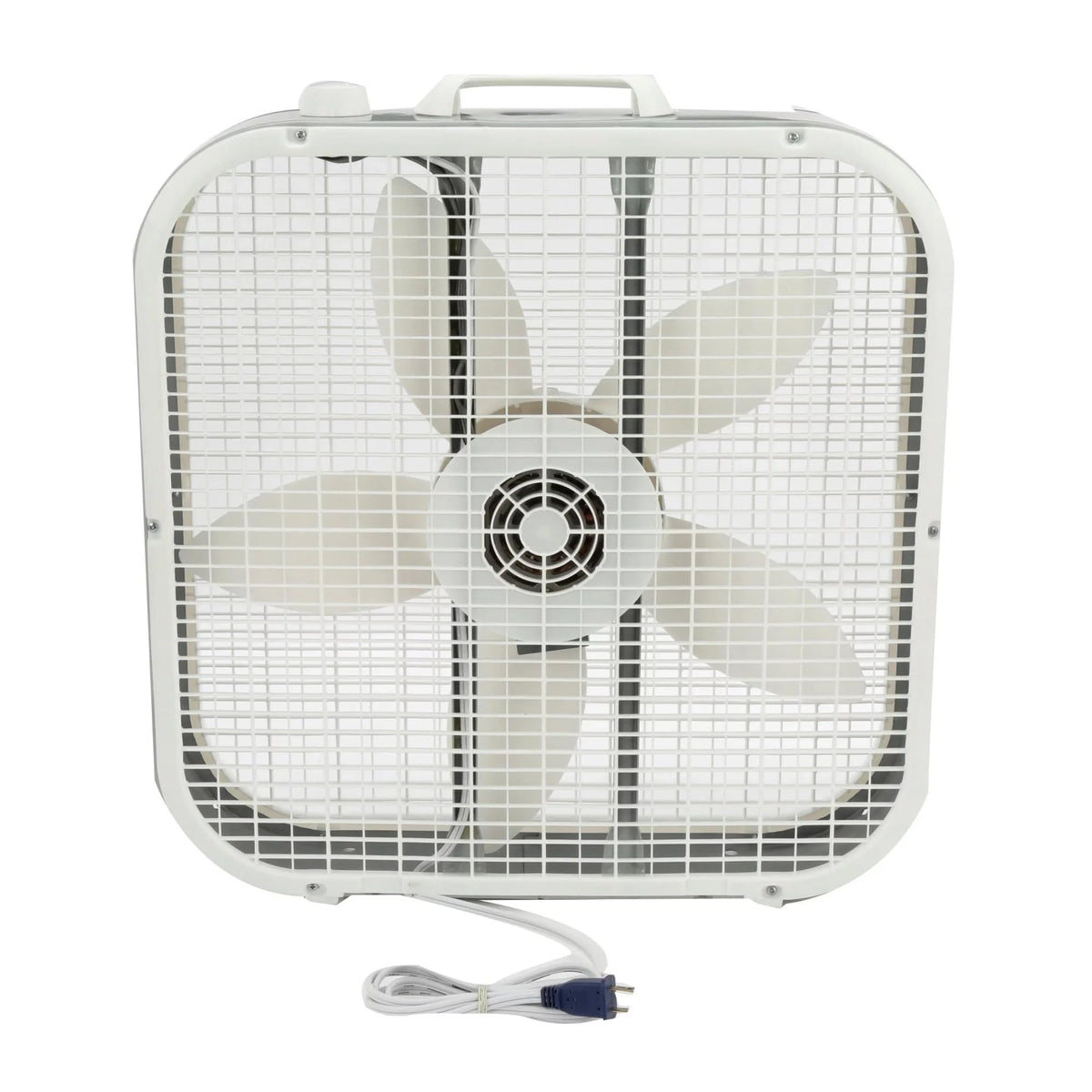 20 Inch 3 Speed White Box Fan D752