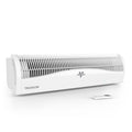 Window Fan with 4 Speeds, Remote Control, Reversible Exhaust, Ice White F5673
