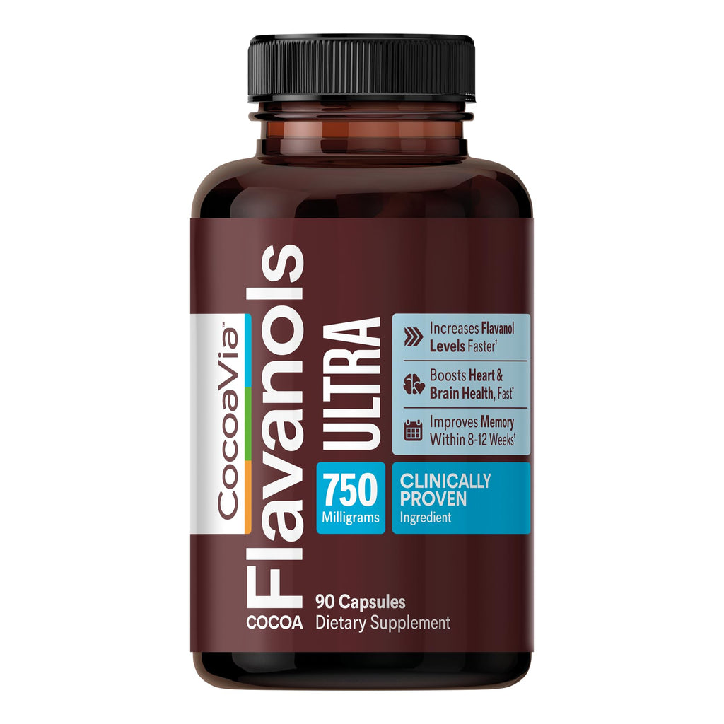 750mg Cocoa Flavanols Vegan Gluten-Free Cocoa S287037