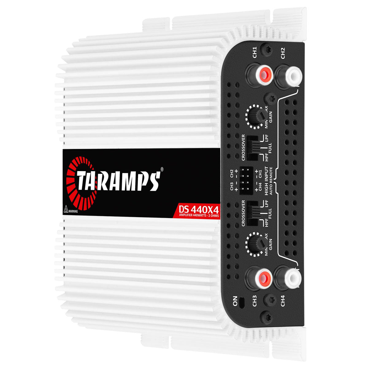 2 Ohms 440W RMS 4-Channel Car Stereo Amplifier I336429