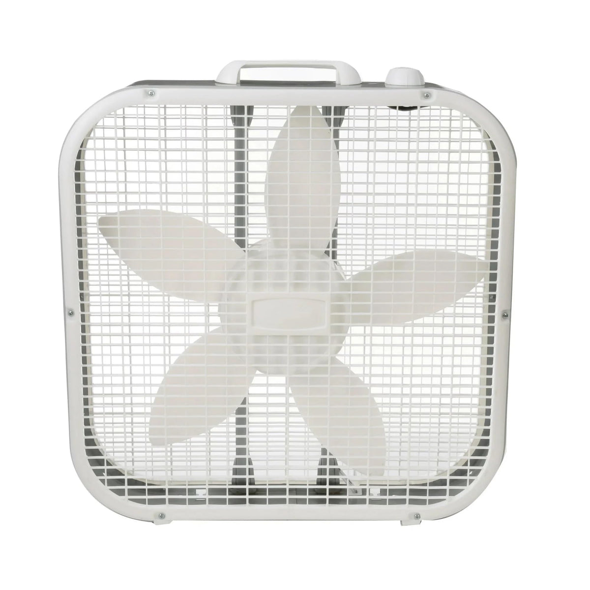 20 Inch 3 Speed White Box Fan D752