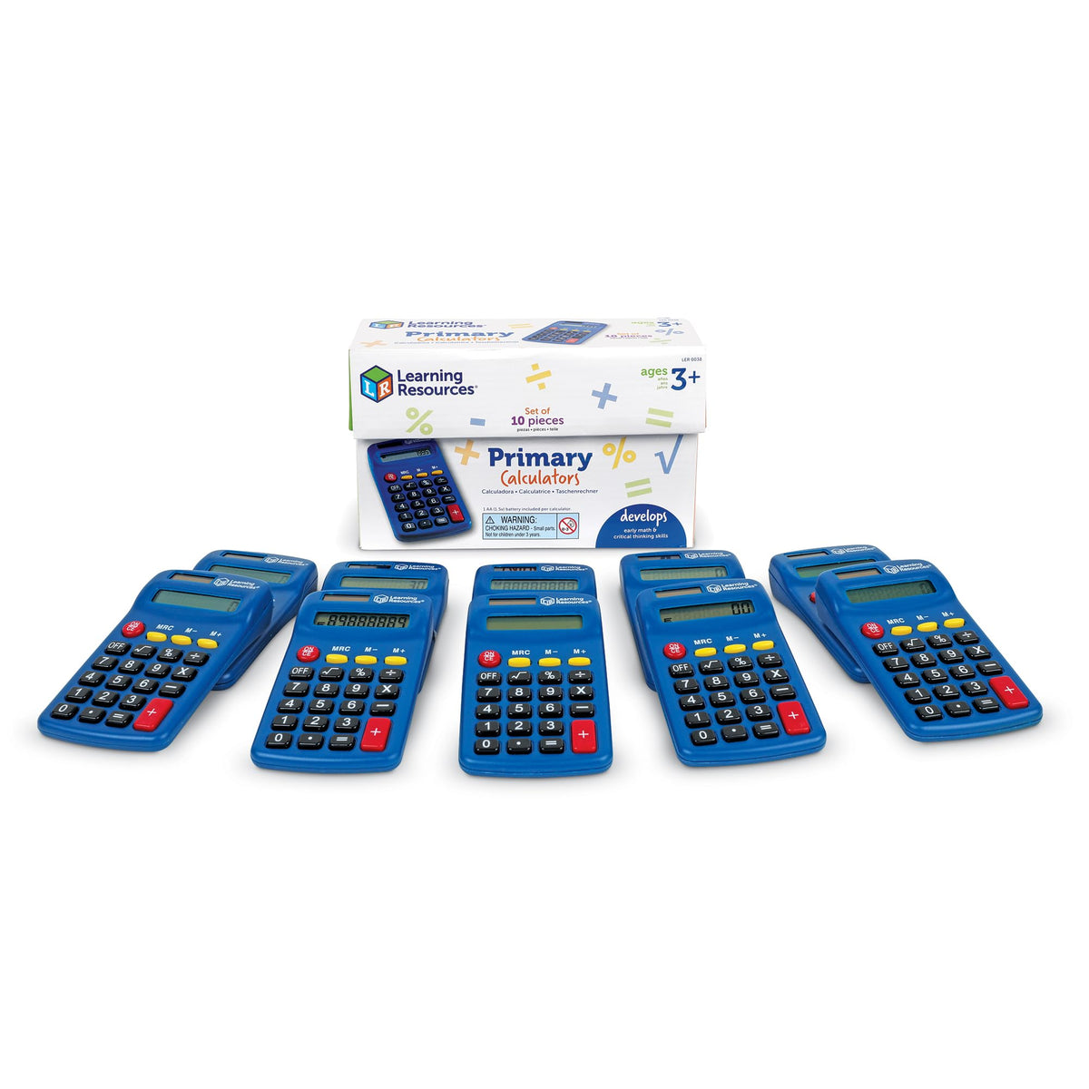 Primary Calculators Set of 10 R670117