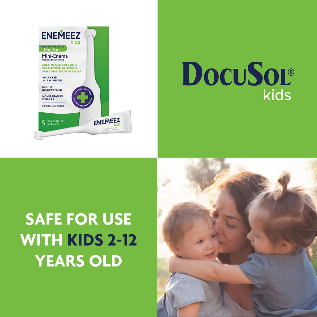 Kids Enema Single-Use Tubes E50844