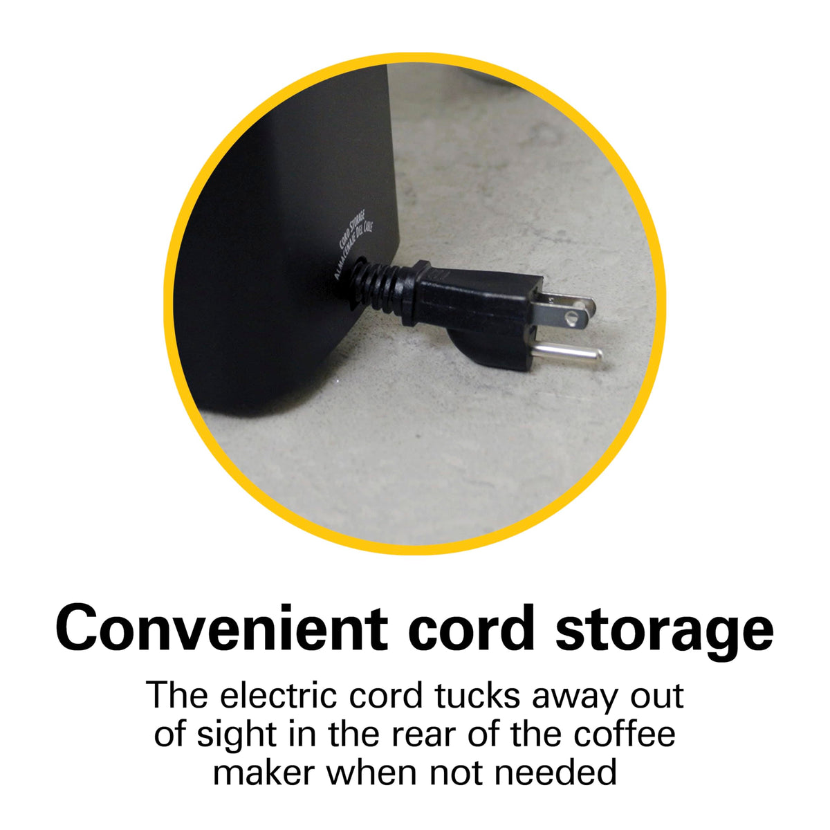 Black Single Serve Pod Coffeemaker D6403