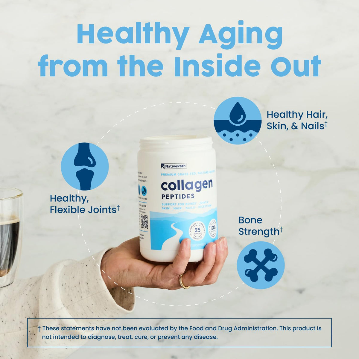 Hydrolyzed Type 1 & 3 Collagen Powder 8.8 oz R19920
