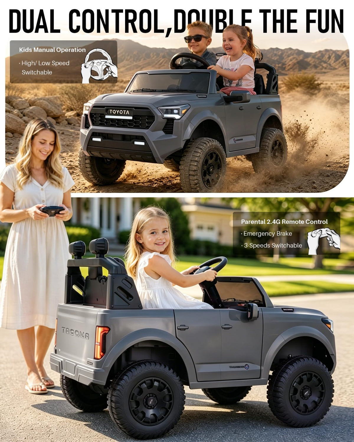 24V 2 Seater Ride On Kids Car Z882475
