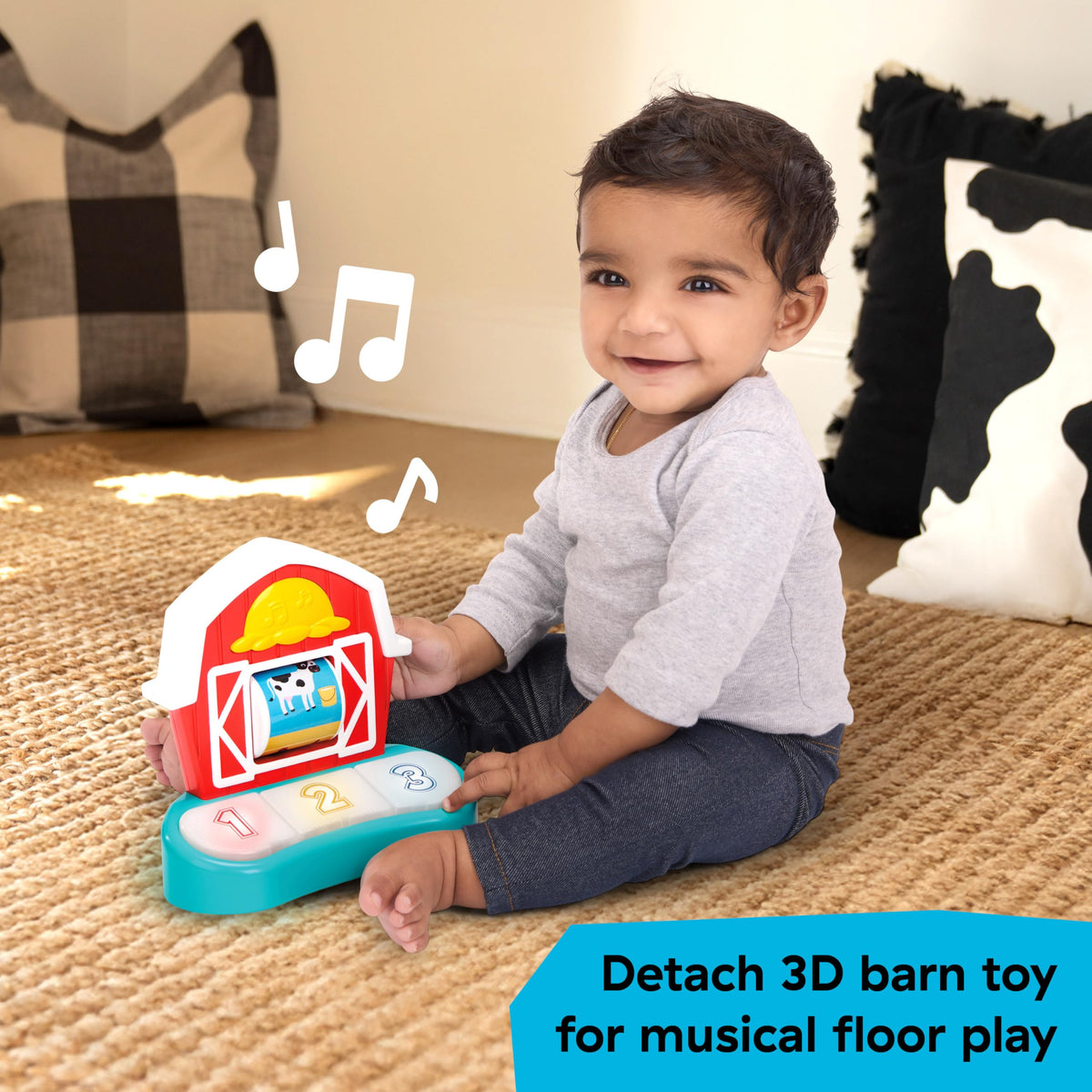 2-in-1 Baby Jumper Activity Center with Lights & Sounds G7905
