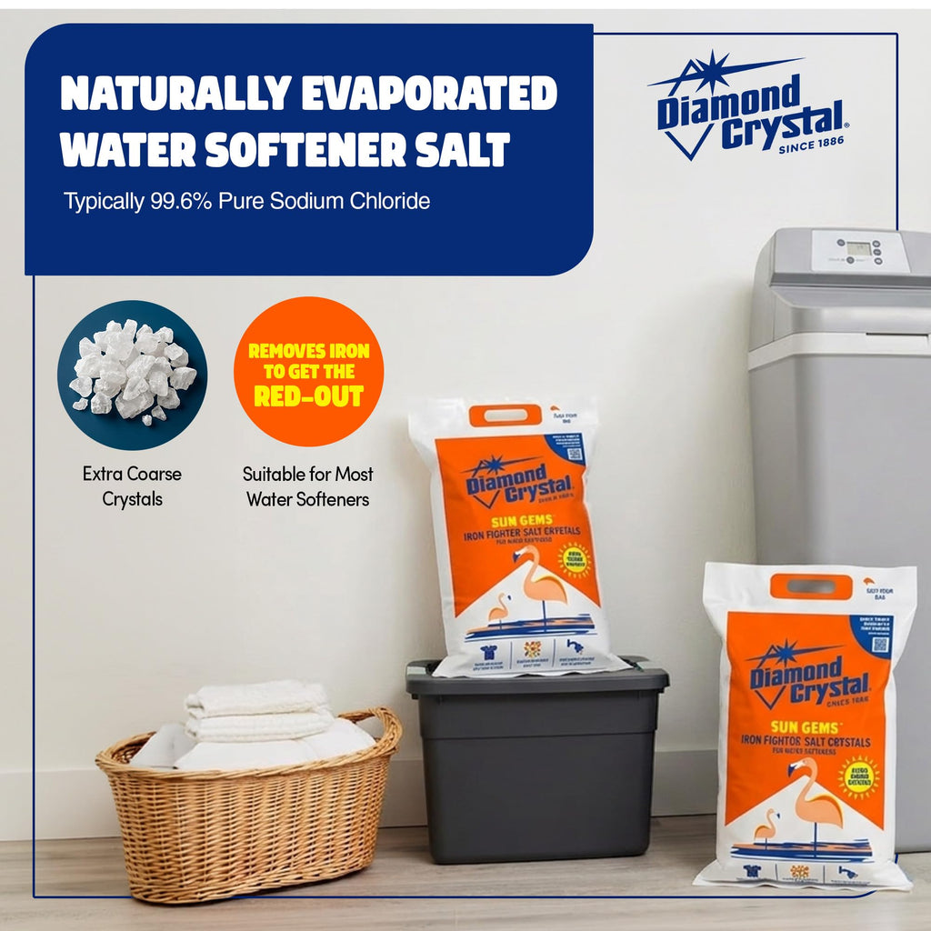 6 Pack Water Softener Salt, 40 Pounds V32390