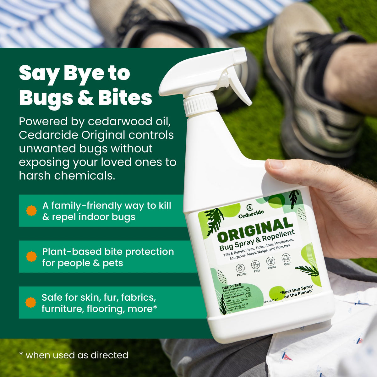 Cedar Oil Bug Spray T52657
