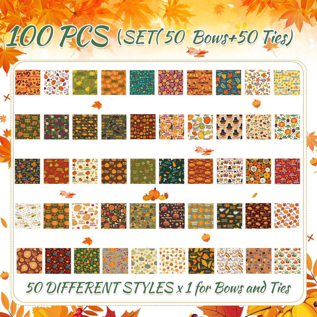 100 Pcs Adjustable Dog Bow Ties X667595