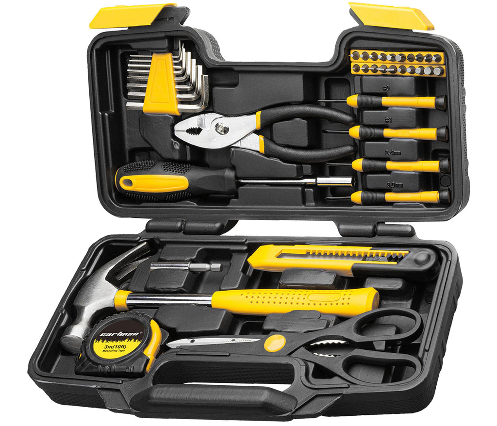 39-Piece Household Tool Set with Storage Case T887