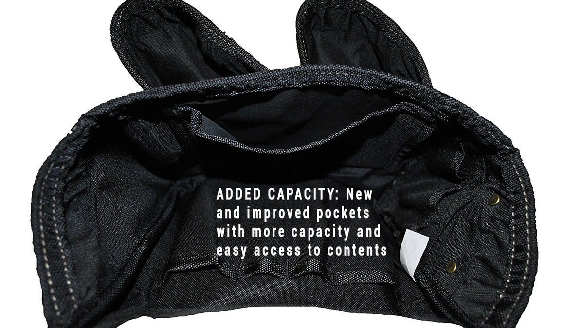 Heavy Duty 5 Piece Tool Belt Apron, 31 Pocket, Black W177250