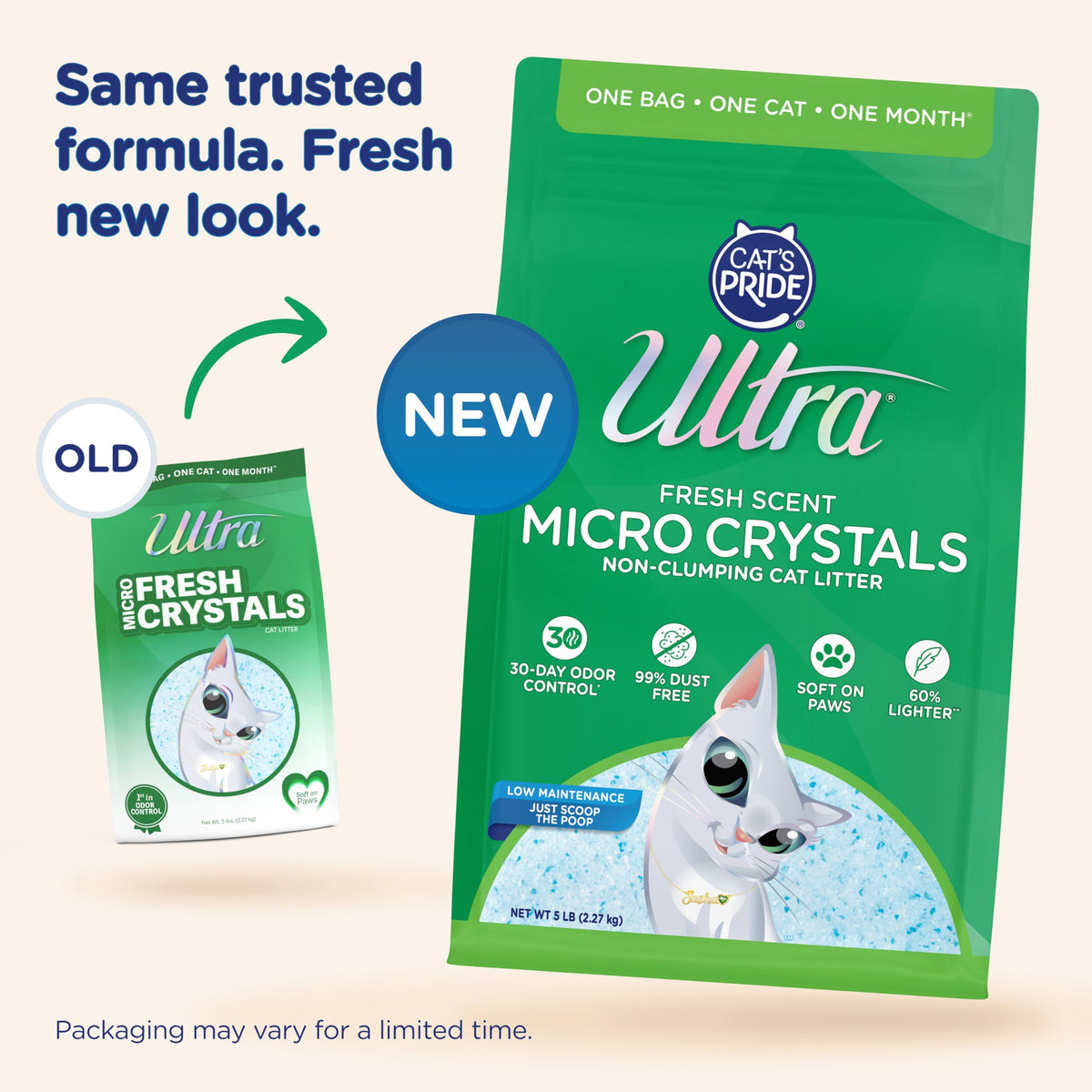 Fresh Scent Micro Crystals Litter 15lb P360241