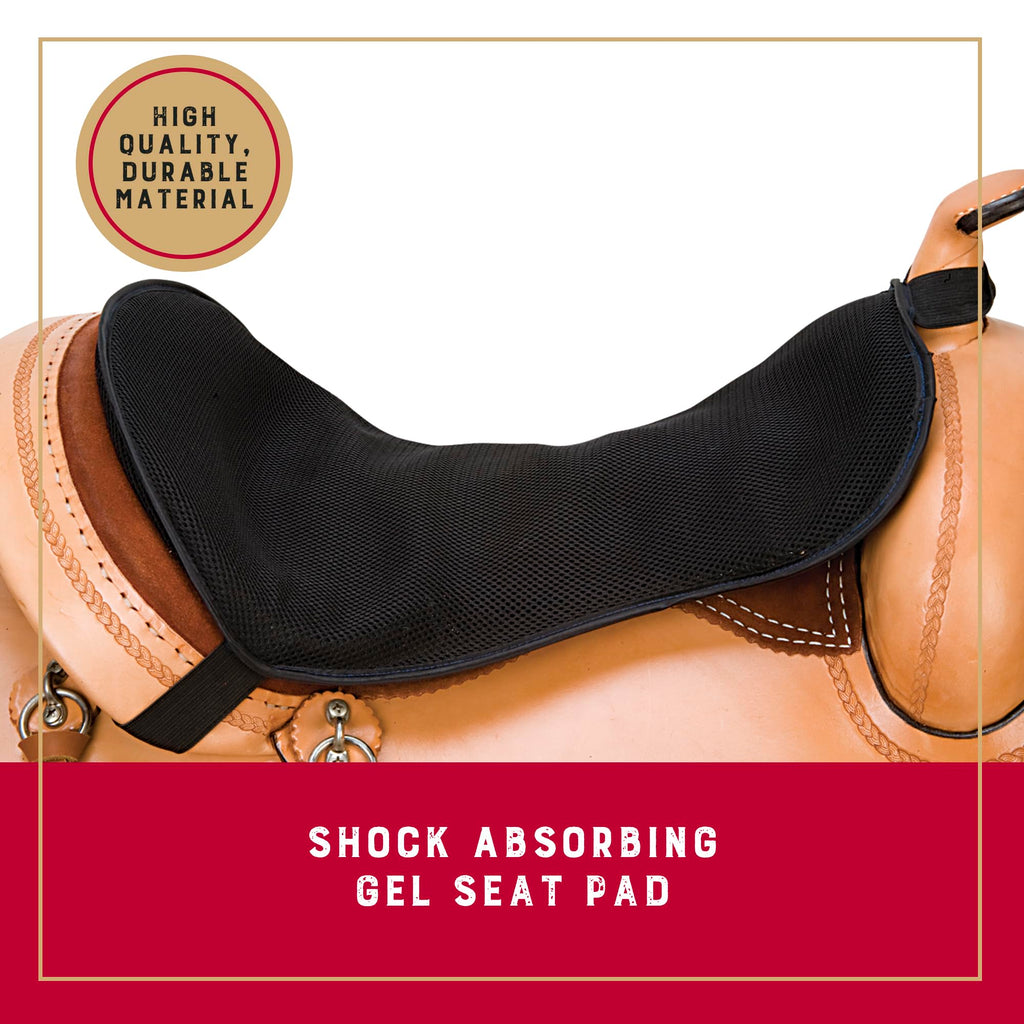 Mesh Shock Absorbing Gel Saddle Pad O528