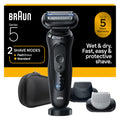 Black Wet & Dry Electric Shaver with Trimmer Q694
