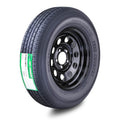 Trailer Tire Wheel ST205/75R15 Black Mod Rim F69079