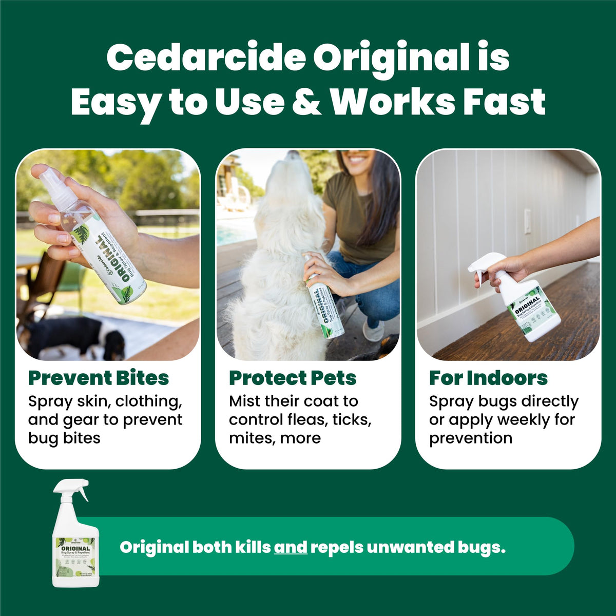 Cedar Oil Bug Spray T52657