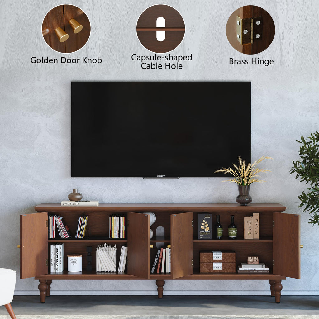 67" Mid Century Modern TV Stand D288173