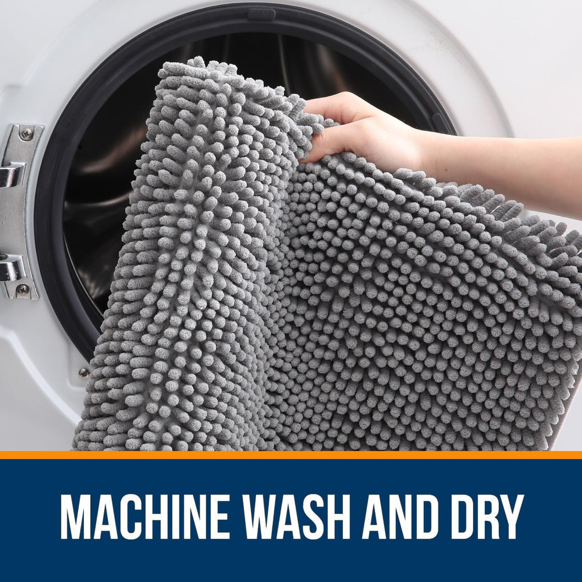 Extra Soft Absorbent Chenille Bath Rugs 30x20 H738