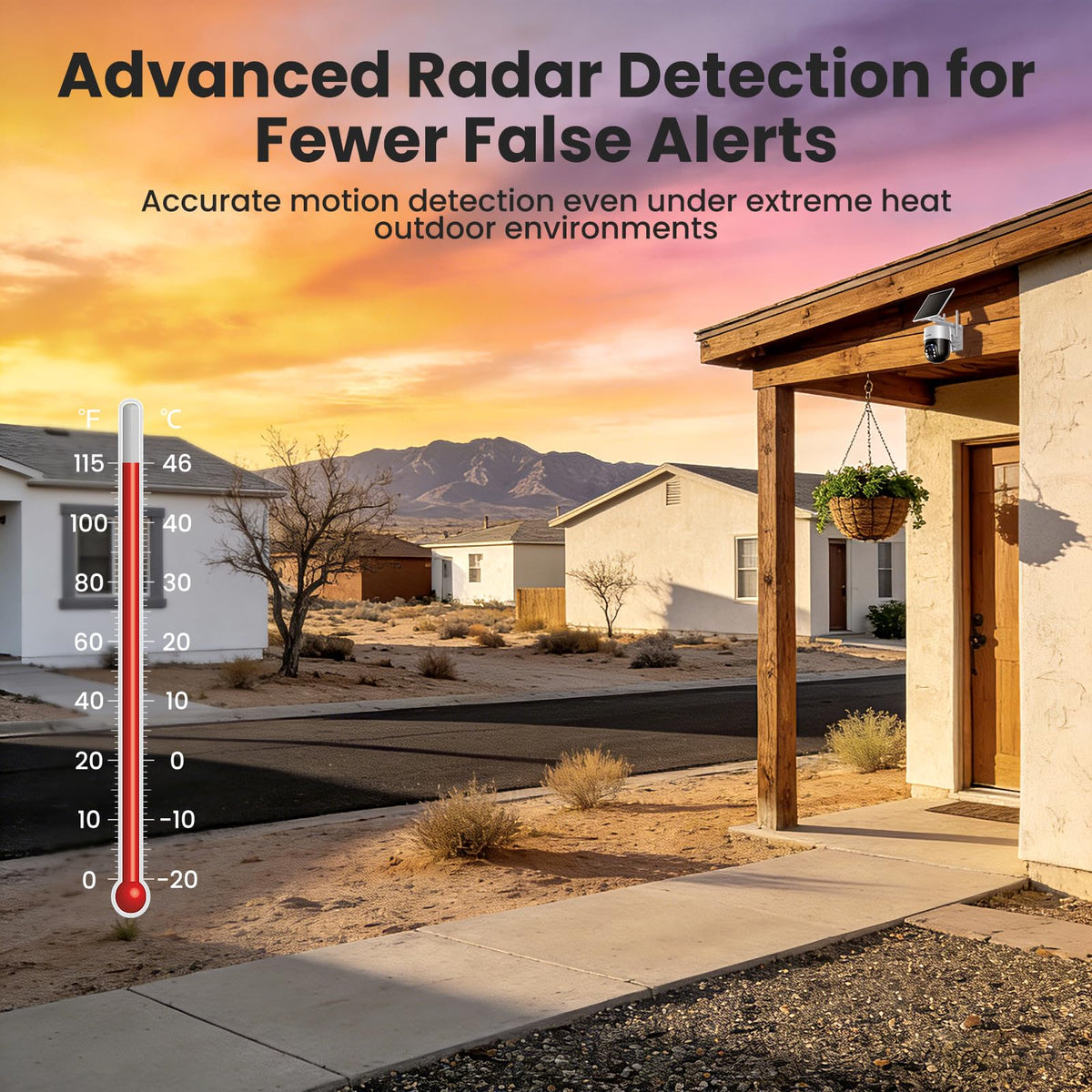 4K Solar Security Cameras Wireless Outdoor System 4-Cam Kit D513