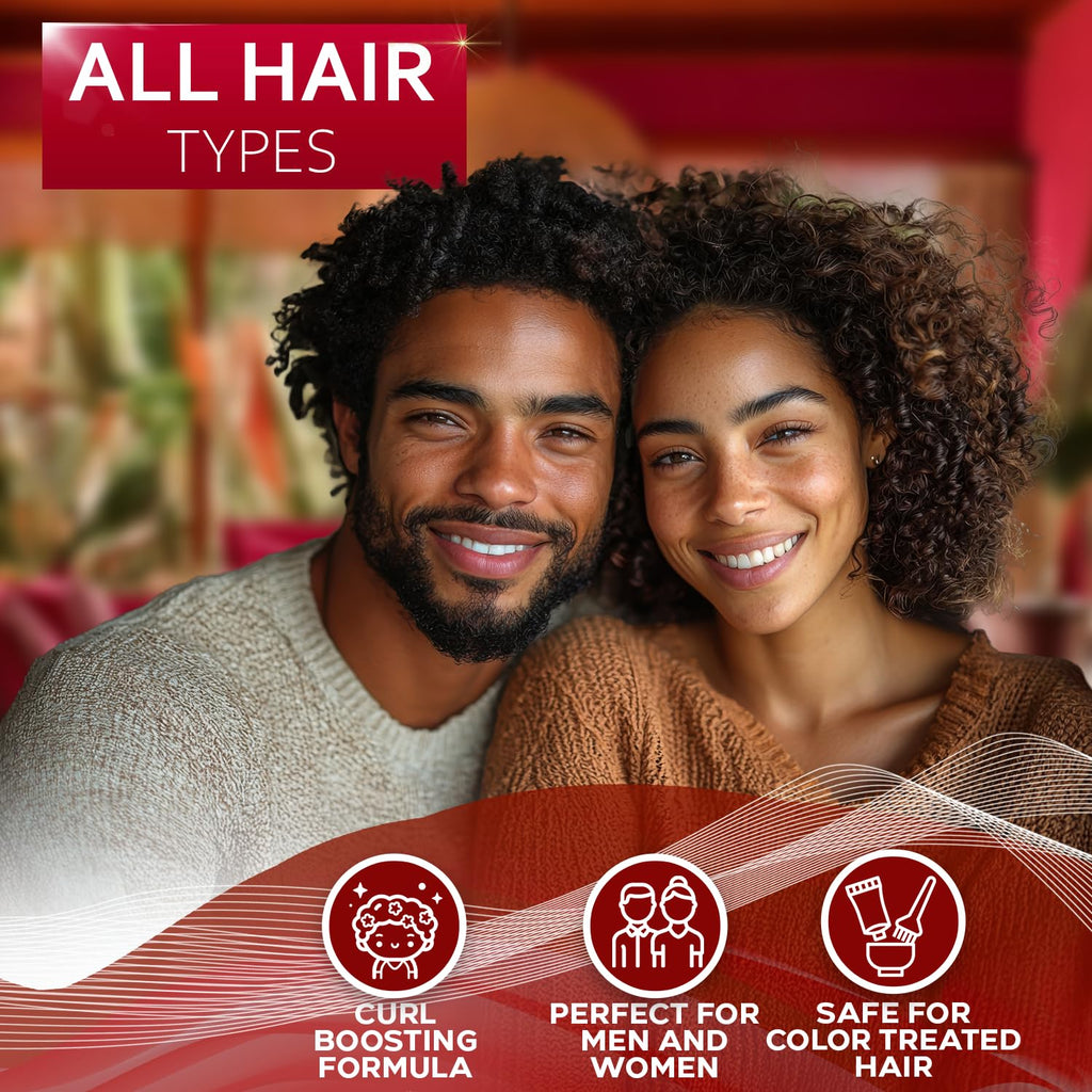 Curly Hair Shampoo and Conditioner Set and Mask T7322