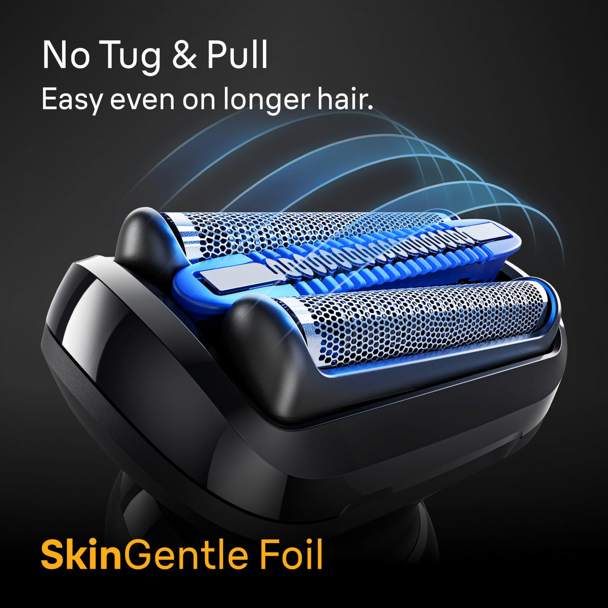 Black Wet & Dry Electric Shaver with Trimmer Q694