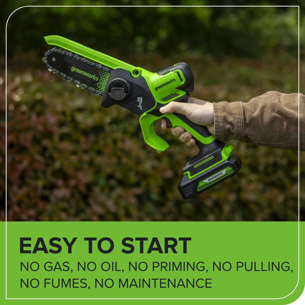 24V 6 in Mini Pruning Chainsaw R966890