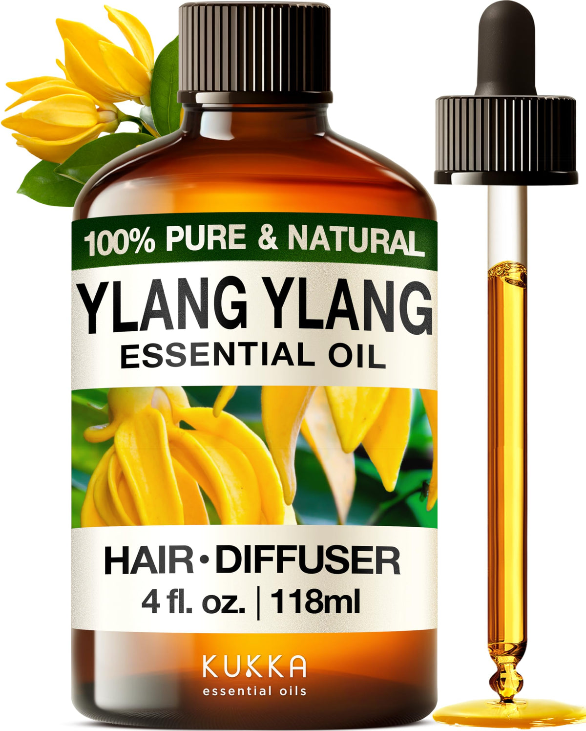 Lavender & Ylang Ylang Essential Oil Set 2x4 fl oz Q807845