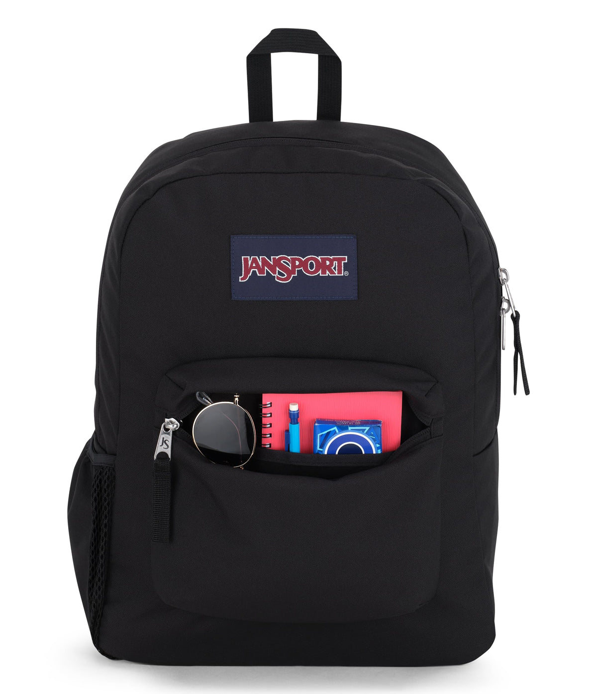 26L 12 inch Black Backpack Z314