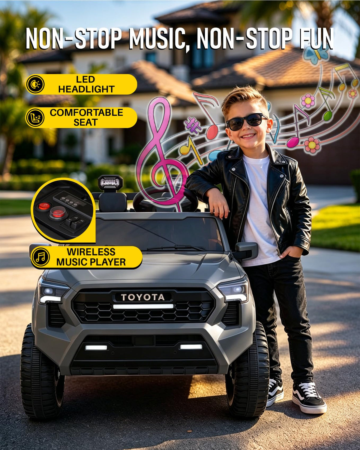 24V 2 Seater Ride On Kids Car Z882475