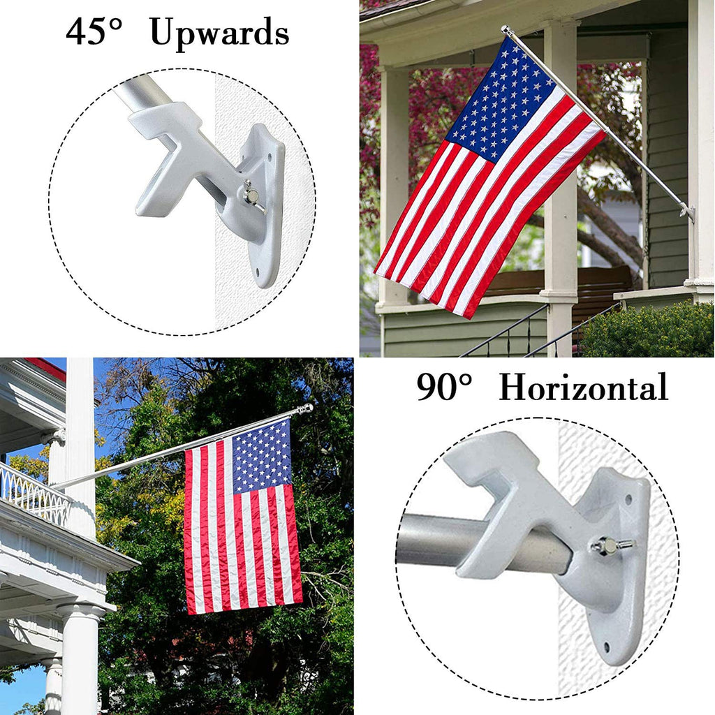 Aluminum 6FT Flag Pole Holder X295400