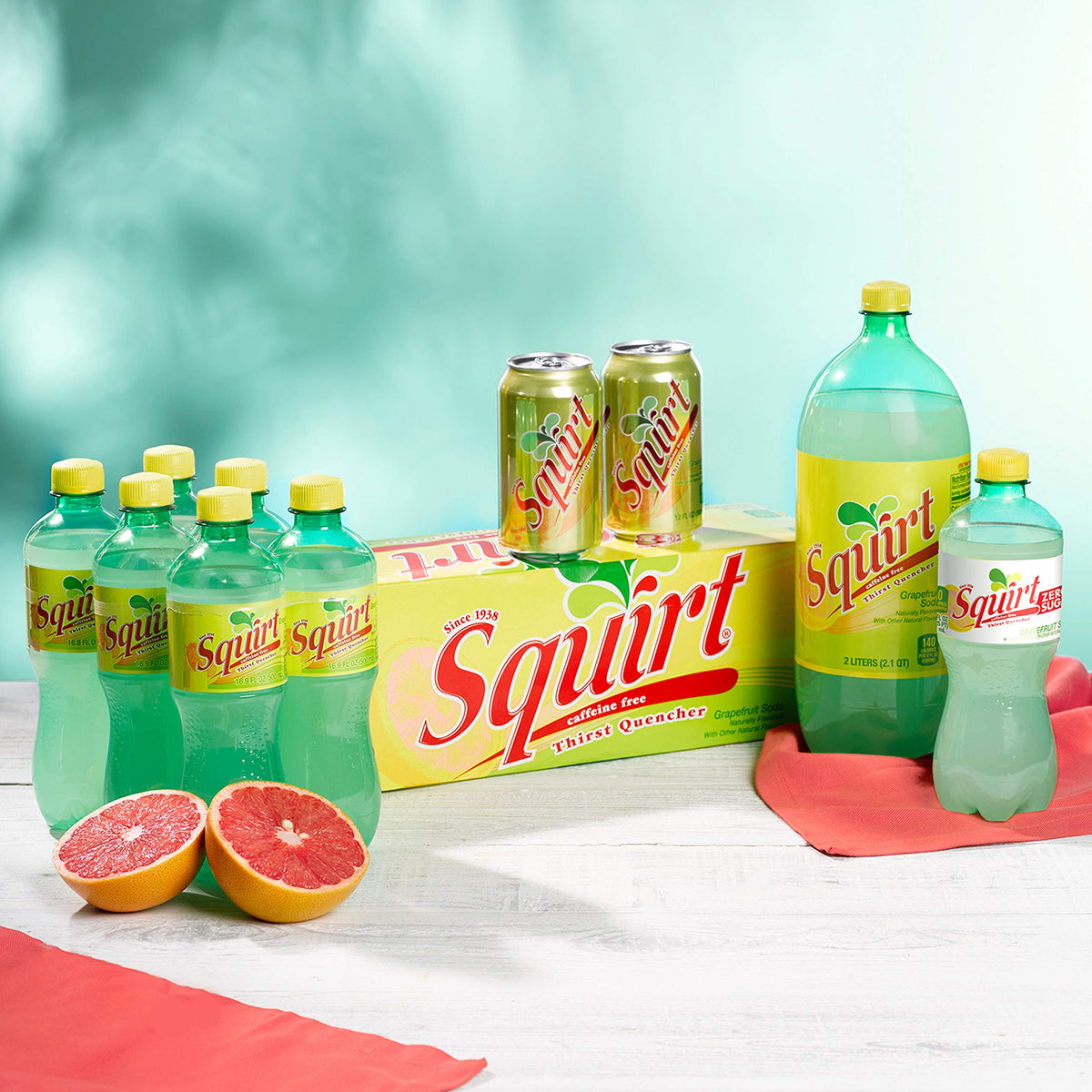 Zero Sugar Grapefruit Soda, 12 fl oz cans, 12 pack F28707