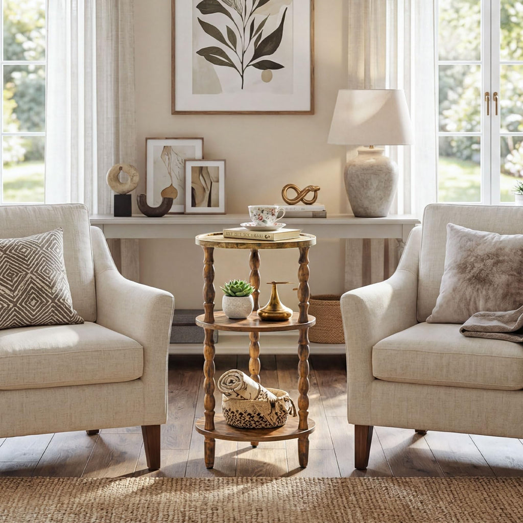 Small Round Side Table O9427