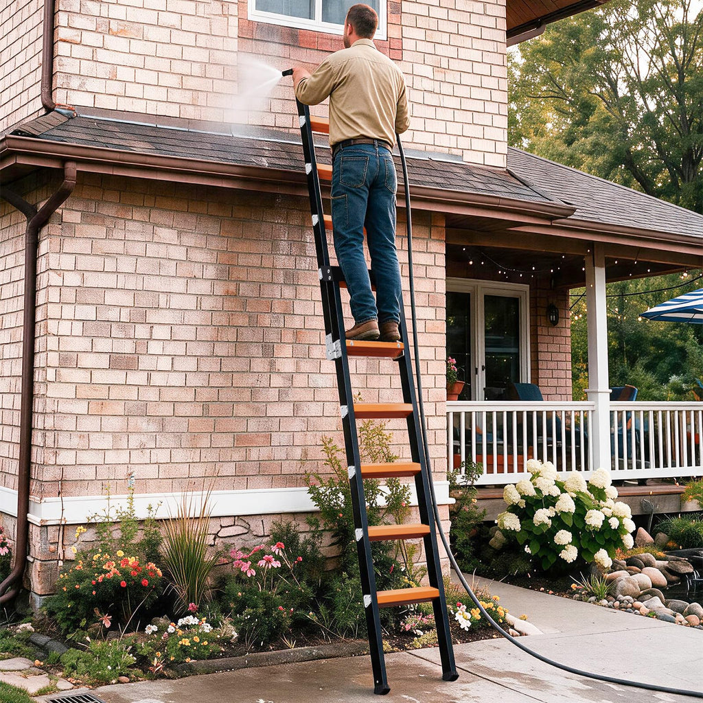 3-in-1 Multi-Position 5 Step Steel Folding Ladder N3141
