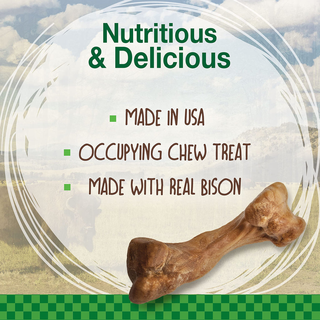 Bison Flavor Medium Dog Treats 2 Count Q736