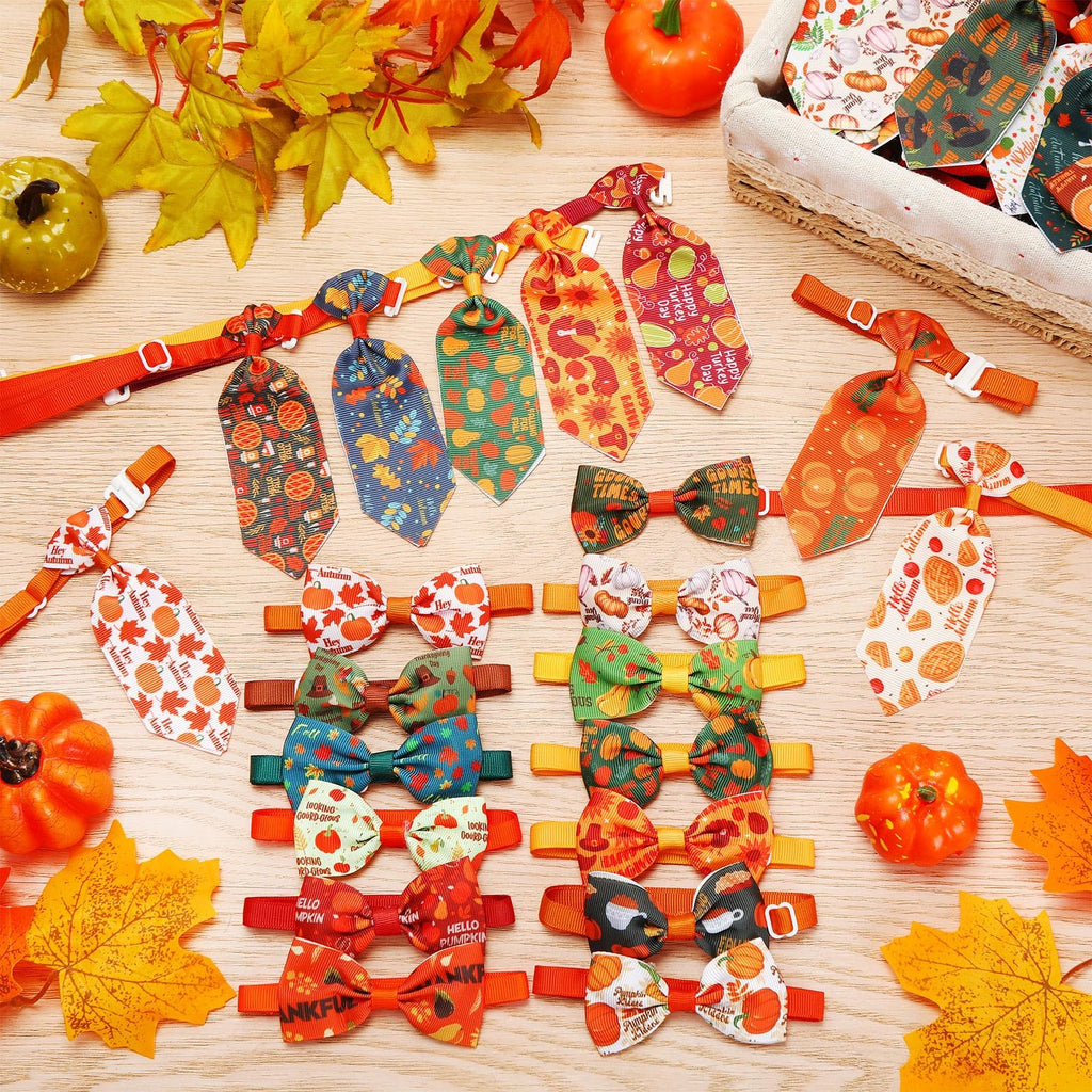 100 Pcs Adjustable Dog Bow Ties X667595
