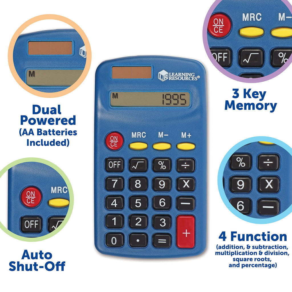 Primary Calculators Set of 10 R670117
